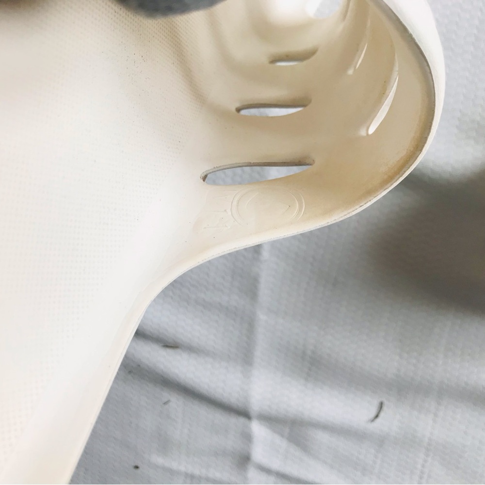 UGG White Slide Sandals - Picture 7 of 9